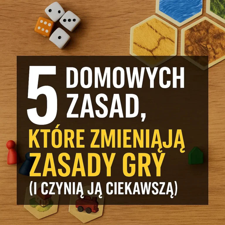 domowe zasady gier planszowych