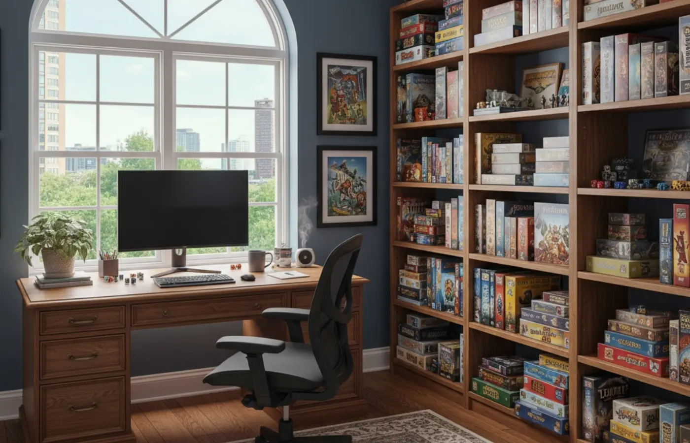 przechowywanie gier planszowych